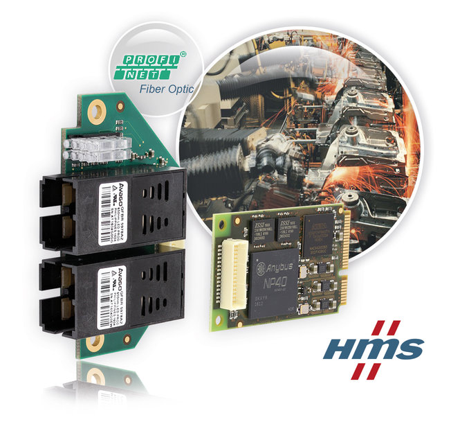 Карты IXXAT INpact с интерфейсом PCIe mini обеспечивают для ПК связь по оптоволоконной сети PROFINET IRT